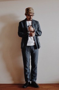 バケットハット　コーディネート　セットアップ２