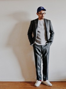 ニューエラ(NEW ERA)ウールメルトンキャップのコーディネート
