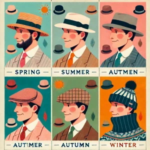 春夏秋冬の帽子を選ぶ際のポイントは？