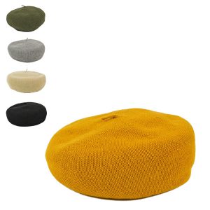 綿麻サーモニットベレー帽