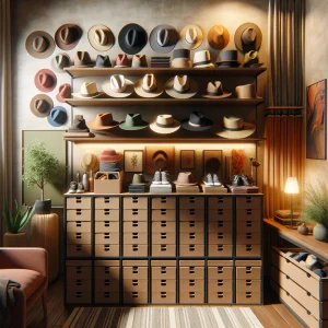 帽子の収納、保管方法