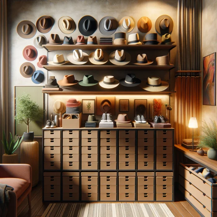 帽子の収納、保管方法