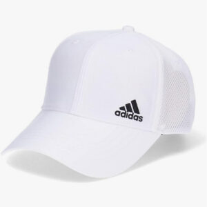 アディダスのメンズ 吸湿速乾ハーフメッシュキャップ