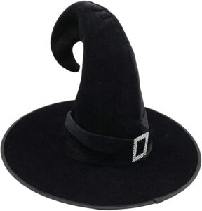 コスプレ ベロア調 魔女の帽子 ハロウィン パーティーグッズ パーティーハット 魔法使い 三角帽子 小悪魔 ウィッチハット 仮装 コスプレ イベント