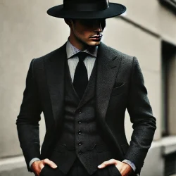 スーツに似合う帽子とマナーについて