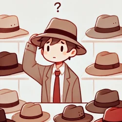 帽子は大きめと小さめどっちが良い？