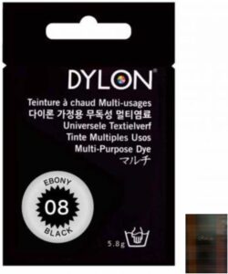 ダイロン 黒 染料 黒染め 服 ダイロンマルチ エボニーブラック
