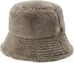 [ニューエラ] バケットハット ミンクフリースボアファー