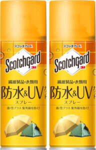 3M 防水スプレー UVカット 紫外線 色あせ防止 衣類 繊維製品用 300ml 2本 スコッチガード SG-V300SENI 2P