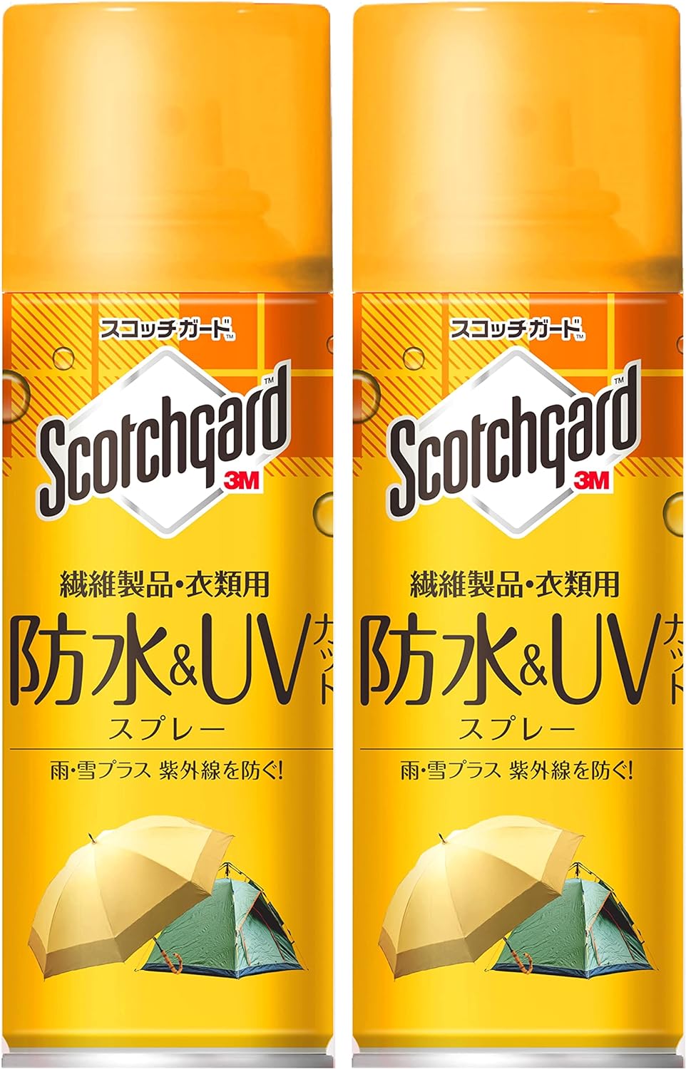 3M 防水スプレー UVカット 紫外線 色あせ防止 衣類 繊維製品用 300ml 2本 スコッチガード SG-V300SENI 2P