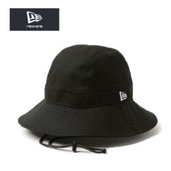 ニューエラ バケットハット バケット04 バケハ 黒 ブラック 紫外線 日よけ