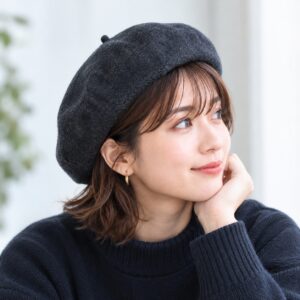 ベレー帽が似合う人・似合う顔は？顔型別の選び方とかぶり方のコツを解説