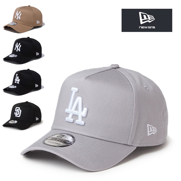 ニューエラ キャップ 9FORTY A-Frame ナインフォーティー エーフレーム 黒 ブラック グレー カーキ