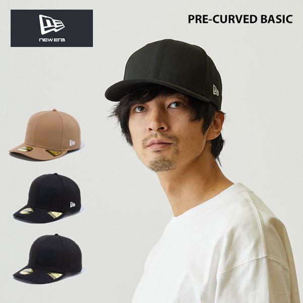 ニューエラ ベーシック プレカーブ キャップ Basic Pre-Curved 59FIFTY