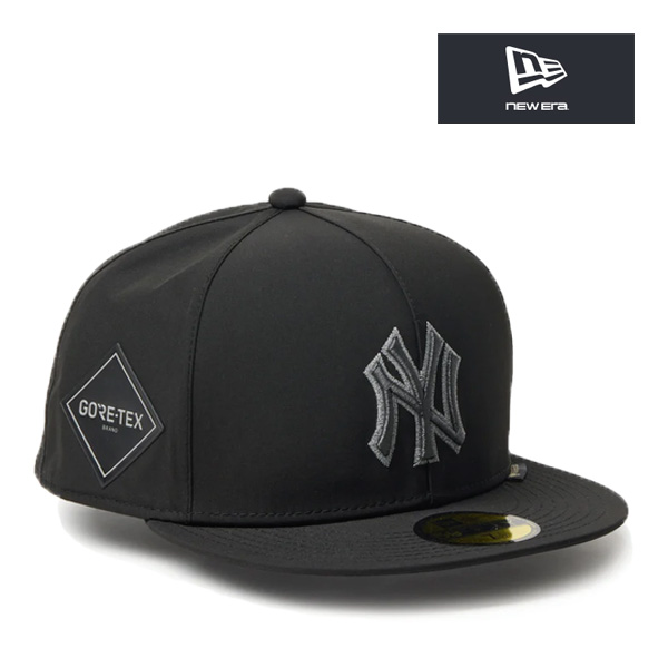 ニューエラ キャップ アウトドア ゴアテックス 59FIFTY GORE-TEX 2L ニューヨーク ヤンキース ブラック 黒 ny