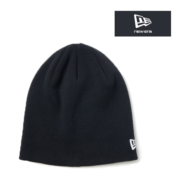 ニューエラ ベーシックビーニー コットン BASIC BEANIE COTTON BLK ブラック 黒