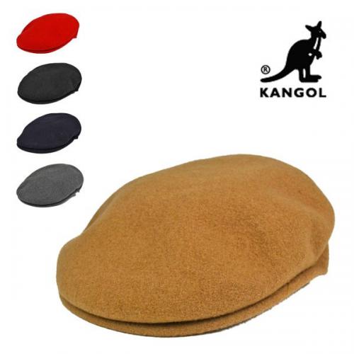 KANGOL ハンチング  帽子 wool 504 キャメル
