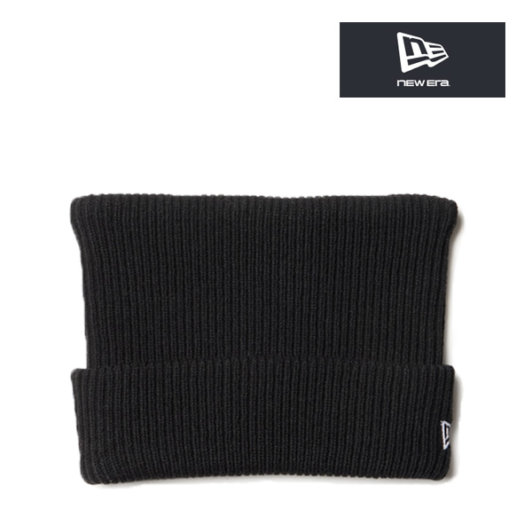 ニューエラ スクエアニット帽 猫耳 ネコ耳 ニット SQUARE RIB KNIT 黒 ブラック