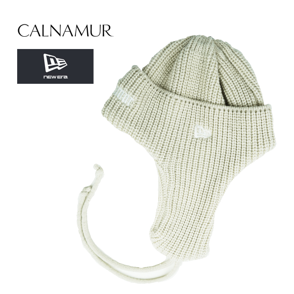 KNIT TRAPPER CALNAMUR ニューエラ カルナムール コラボ ひも付 ニットトラッパー