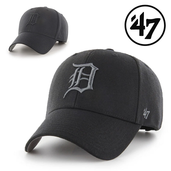 47 キャップ MVP タイガース d ブラック 黒