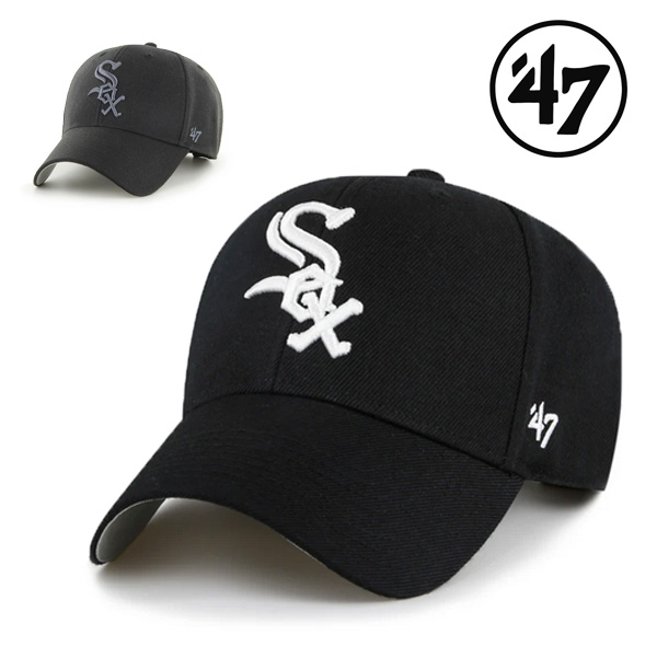 47 キャップ MVP ホワイトソックス sox ブラック 黒