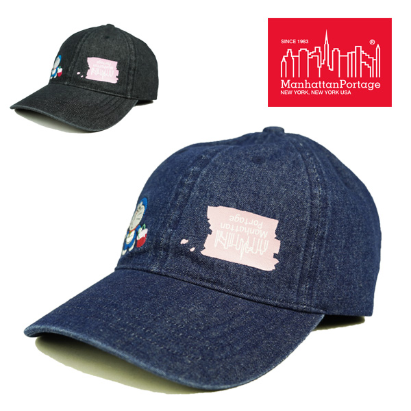 マンハッタンポーテージ デニム６パネルキャップ ドラえもん コラボ