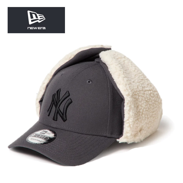 ニューエラ キャップ 9FORTY Dog Ear ドッグイヤー ニューヨーク ヤンキース グラファイト グレー ny NEW ERA
