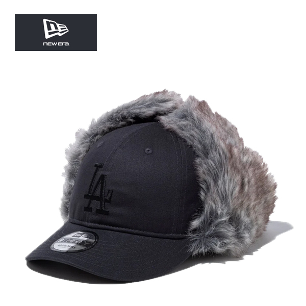 ニューエラ キャップ 9THIRTY Dog Ear ドッグイヤー ロサンゼルス・ドジャース アンスラサイト ダークグレー LA NEW ERA 930