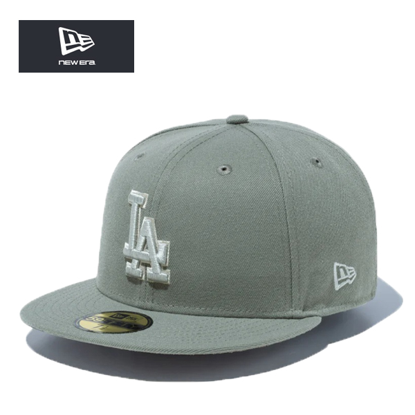 ニューエラ キャップ 59FIFTY ストーム ロサンゼルスドジャース グレー new era