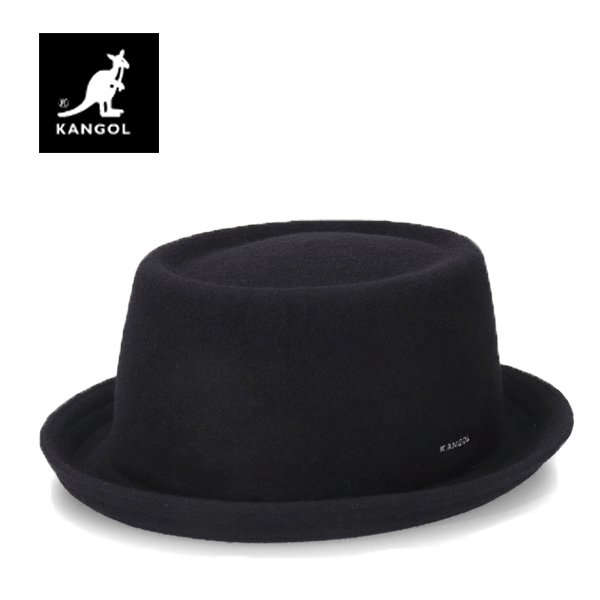 カンゴール・ポークパイハット・ウールモウブレイ/KANGOL