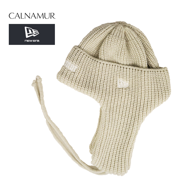 KNIT TRAPPER CALNAMUR ニューエラ カルナムール コラボ ひも付 ニットトラッパー