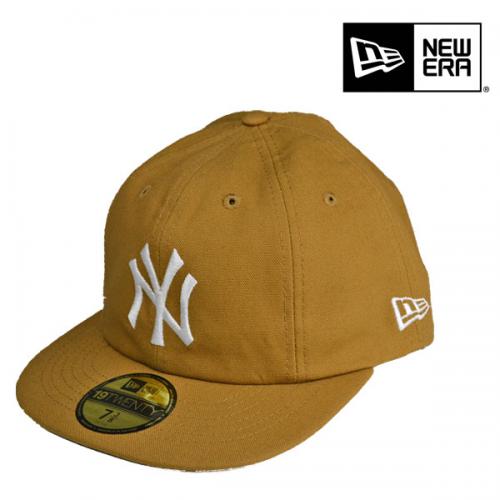 ニューエラ・19TWENTY・キャップ・ダックキャンバス・タン/NEW ERA